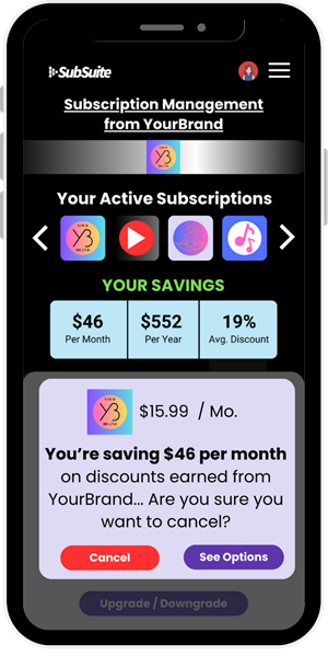 Stack and Save with subscription rewards